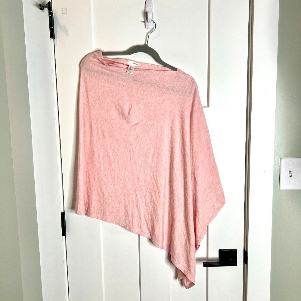 J. Jill PureJill Powder Pink Modal Blend One Size Poncho Shawl Lightweight